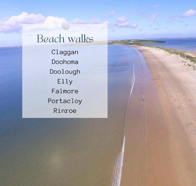 Seascape On The Edge Of Town: 4 Beds All Ensuite. Belmullet Eksteriør bilde